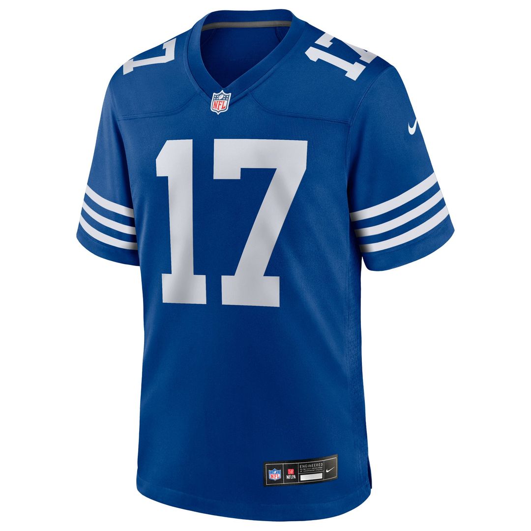 Daniel Jones Indianapolis Colts Alternate Game Jersey - Royal Blue