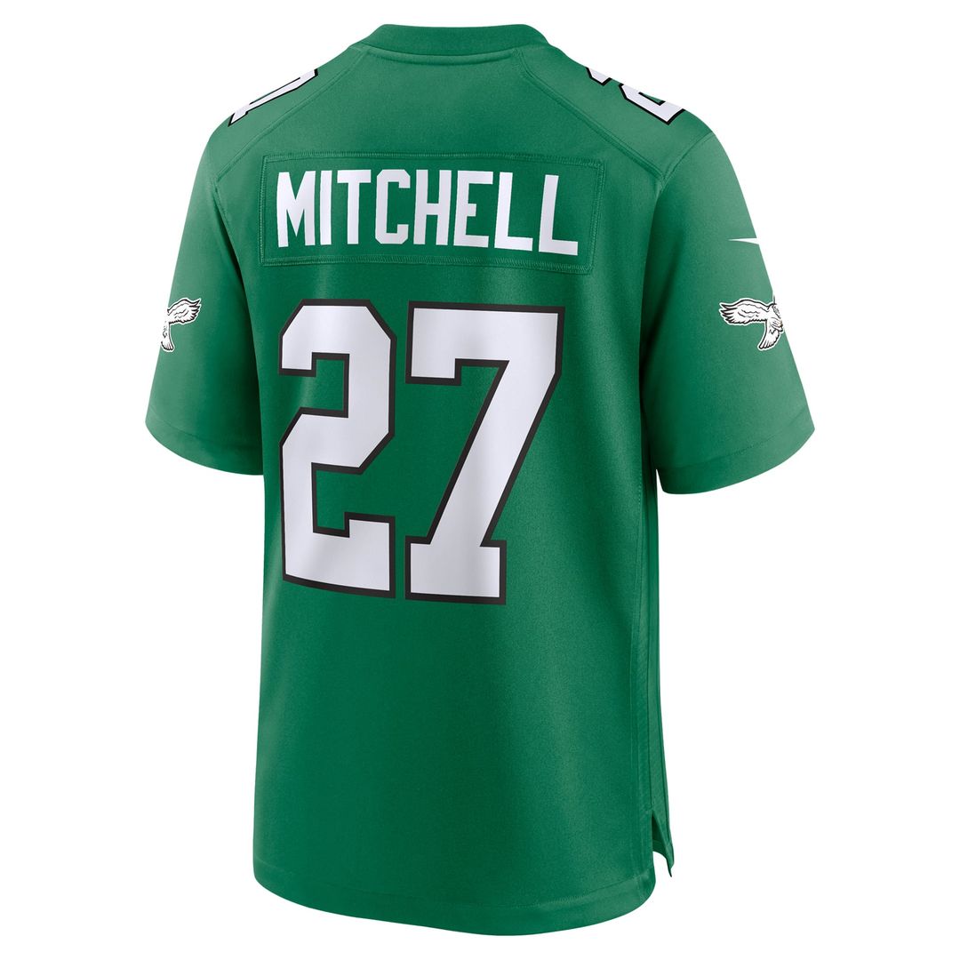 Quinyon Mitchell Philadelphia Eagles Alternate Game Jersey - Black