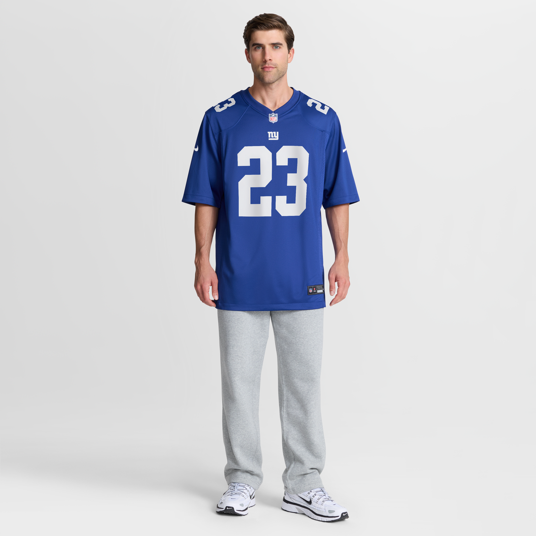 Najee Harris New York Giants Game Jersey - Royal Blue