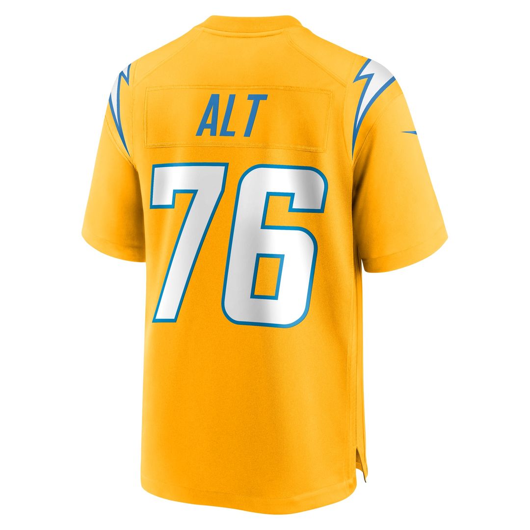 Joe Alt Los Angeles Chargers Alternate Super Chargers Game Jersey - Navy