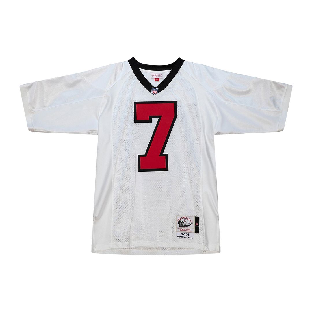 Michael Vick Atlanta Falcons 2003 Authentic Throwback Jersey - Red