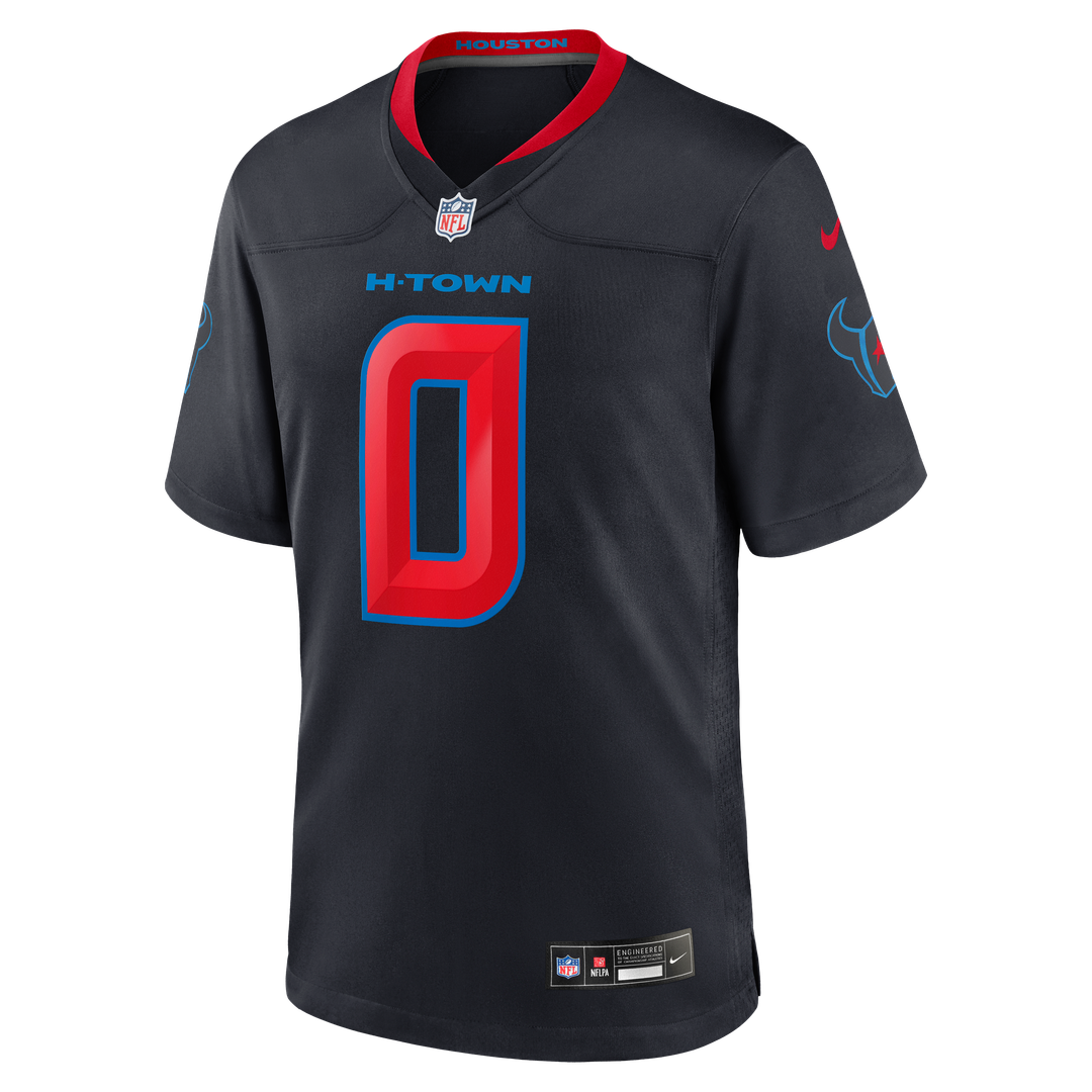 Azeez Al-Shaair Houston Texans Alternate Game Jersey - Navy