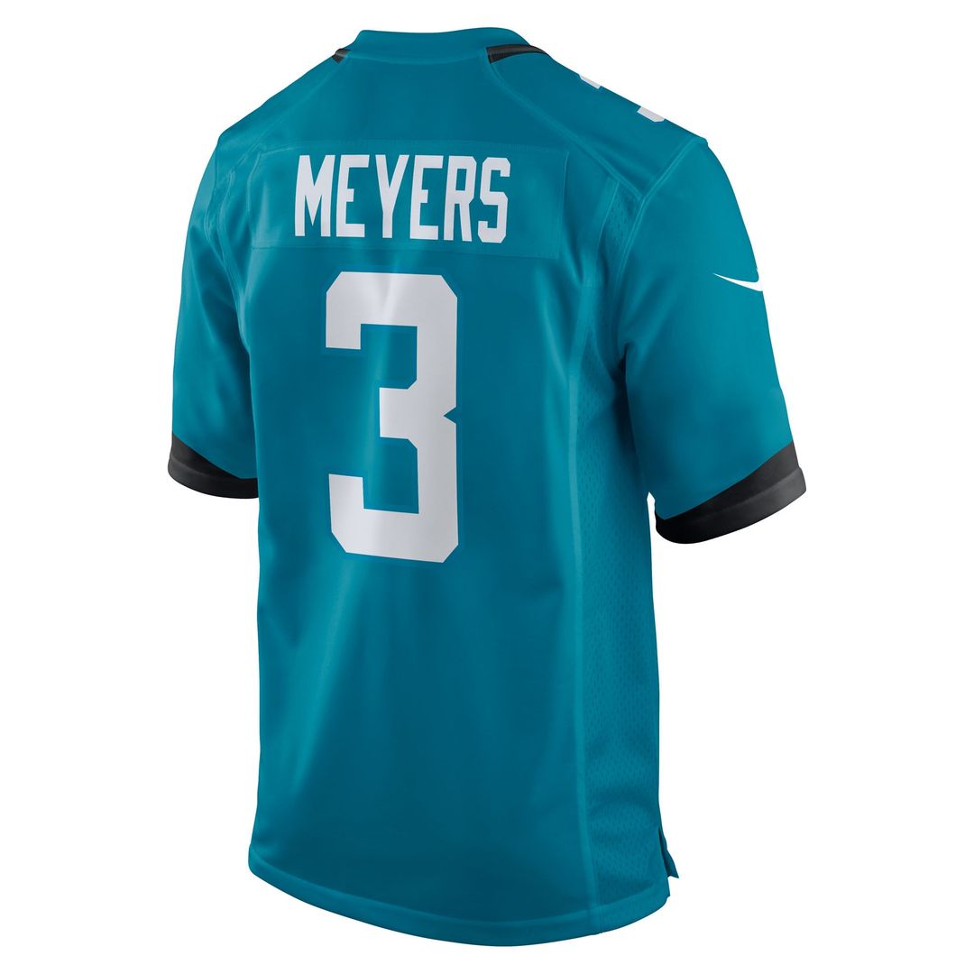 Jakobi Meyers Jacksonville Jaguars Game Jersey - Teal