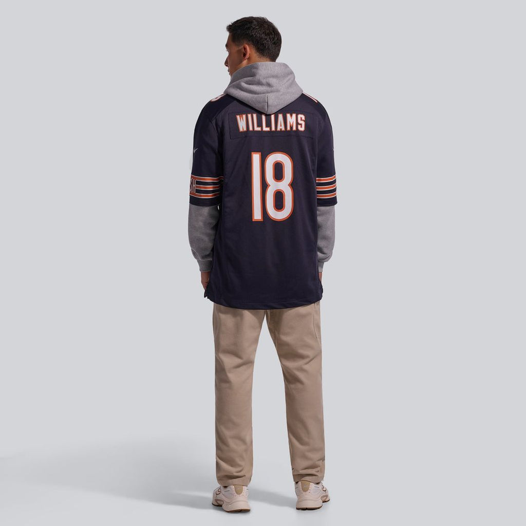 Caleb Williams Chicago Bears Alternate Game Jersey - Orange