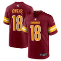 Tyler Owens Washington Commanders Game Jersey - Burgundy