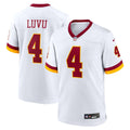 Frankie Luvu Washington Commanders Game Super Bowl Era Jersey - White