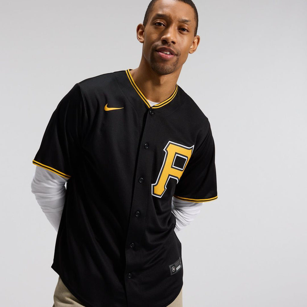 Pittsburgh Pirates Nike White Home Replica Team Jersey