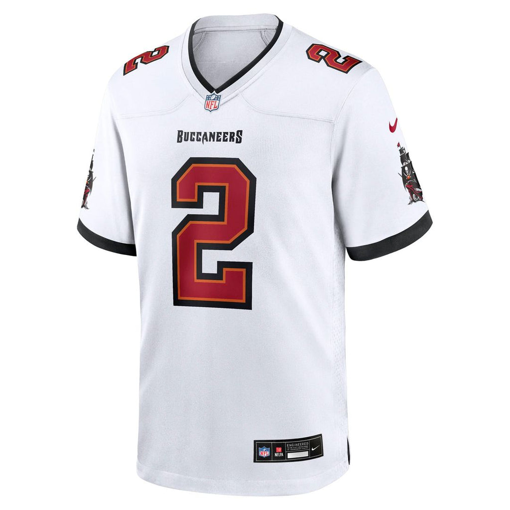 Emeka Egbuka Tampa Bay Buccaneers Alternate Game Jersey - Pewter