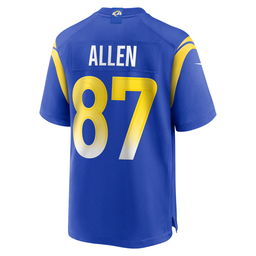Davis Allen Los Angeles Rams Home Game Jersey - Royal Blue