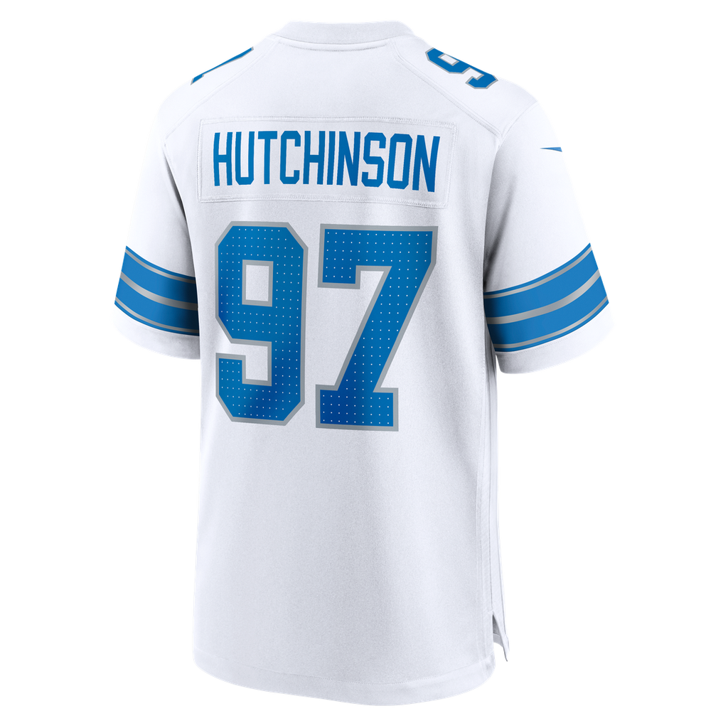 Aidan Hutchinson Detroit Lions Game Jersey - White