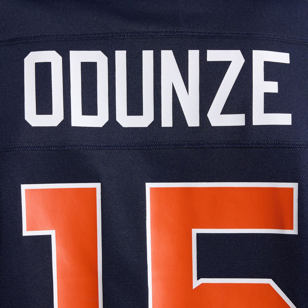 Rome Odunze Chicago Bears 2026 Rivalries Collection Game Jersey - Navy