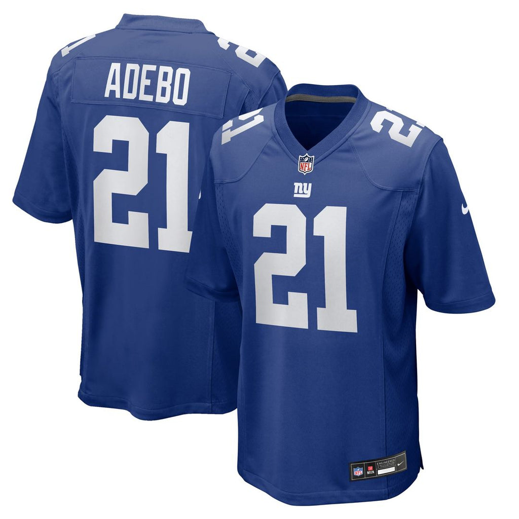 Paulson Adebo New York Giants Game Jersey - Royal Blue