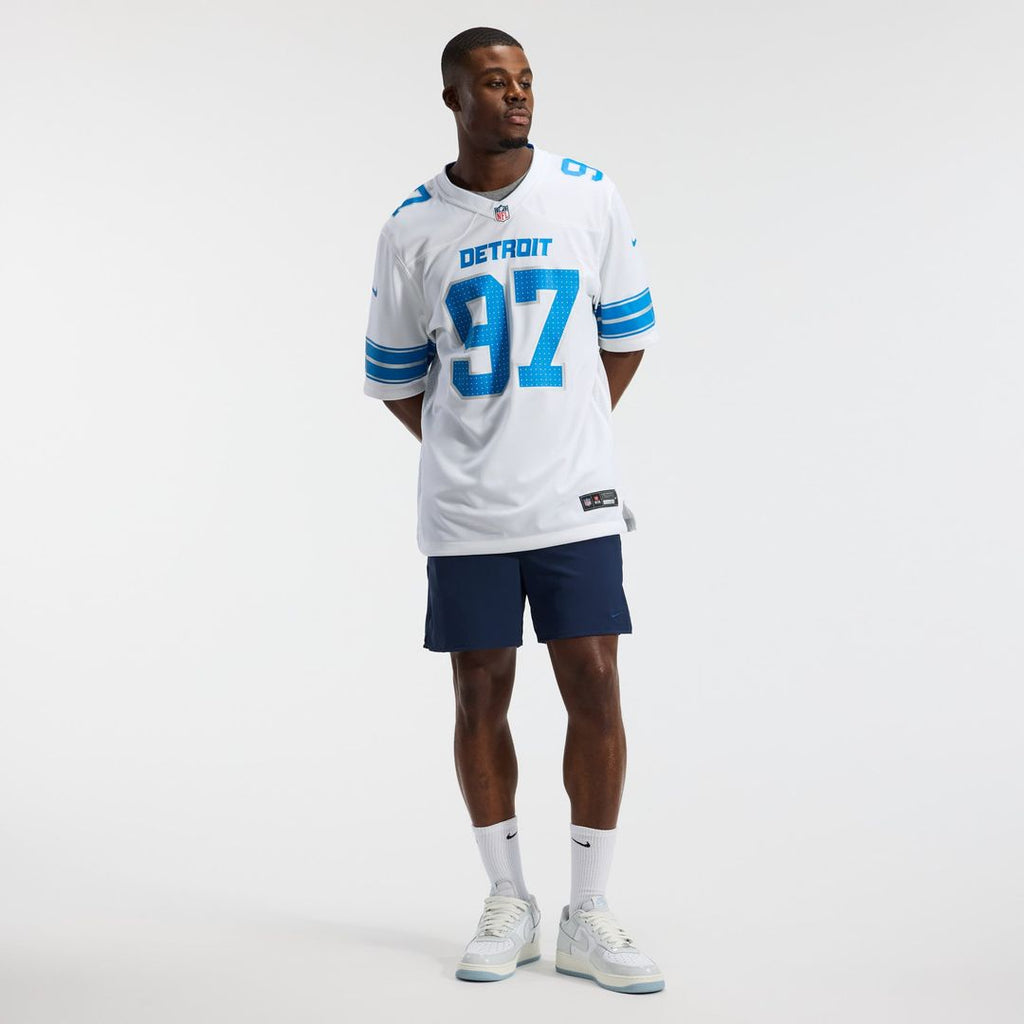 Aidan Hutchinson Detroit Lions 2nd Alternate Game Jersey - Black
