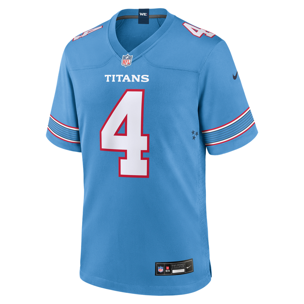 Wan'Dale Robinson Tennessee Titans Game Jersey - White
