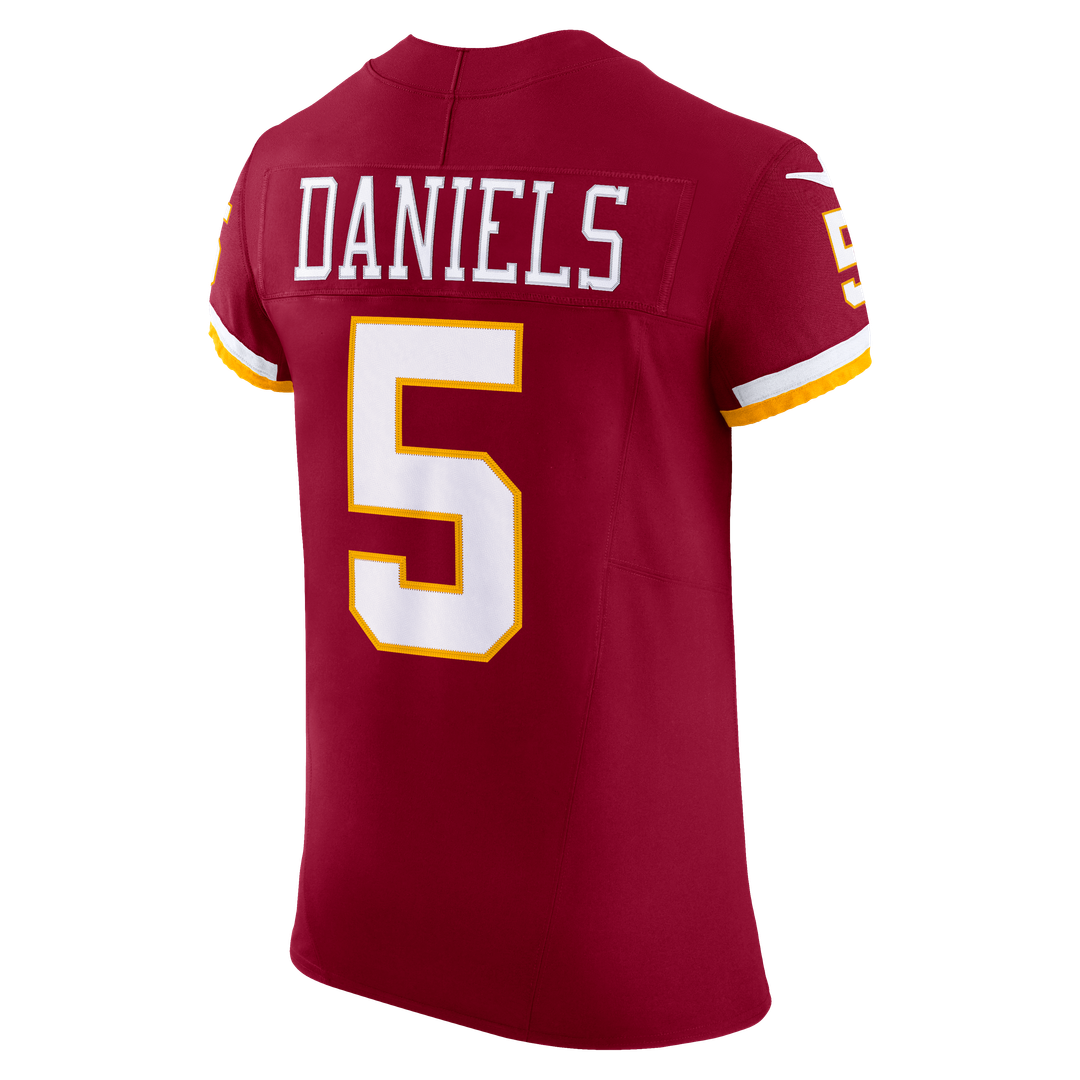 Jayden Daniels Washington Commanders Vapor F.U.S.E. Elite Jersey - Burgundy