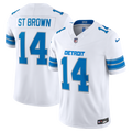 Amon-Ra St. Brown Detroit Lions Vapor F.U.S.E. Stitched Limited Jersey - White