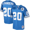 Barry Sanders Detroit Lions 1993 Authentic Throwback Jersey - Blue