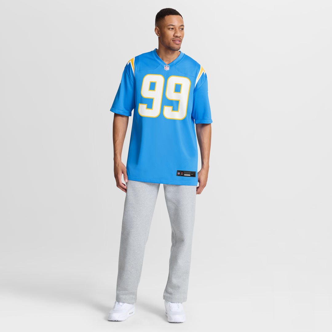 Scott Matlock Los Angeles Chargers Game Jersey - Powder Blue