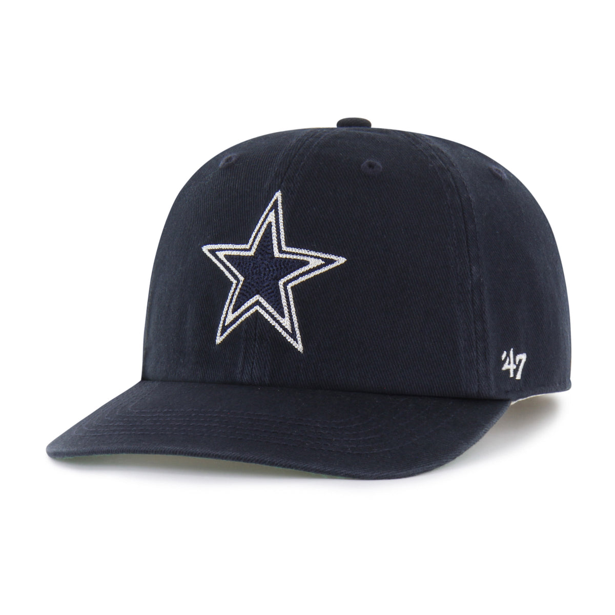 DALLAS COWBOYS CHAIN SIDE STITCH '47 CLEAN UP FLAT BRIM