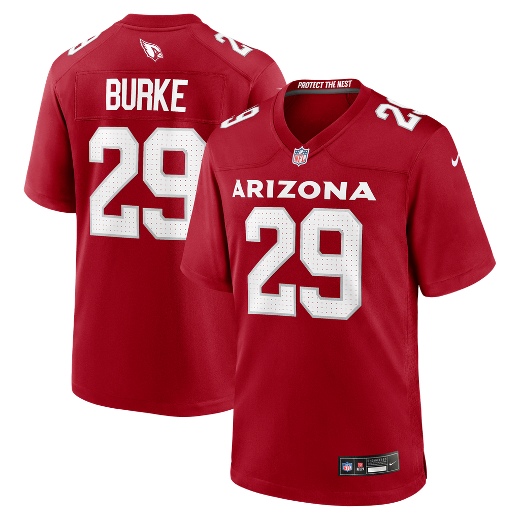 Denzel Burke Arizona Cardinals Game Jersey - Cardinal