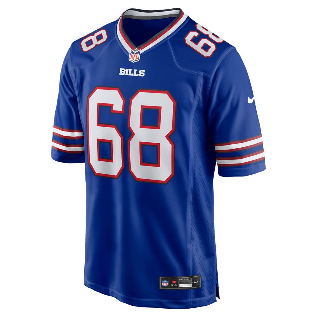 Joe DeLamielleure Buffalo Bills Game Jersey - Royal Blue