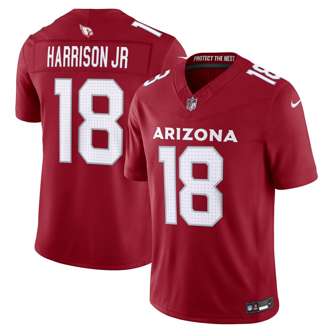 Marvin Harrison Jr. Arizona Cardinals Alternate Vapor F.U.S.E. Stitched Limited Jersey - Black