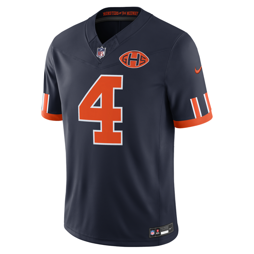 D'Andre Swift Chicago Bears 2026 Rivalries Collection Stitched Limited Jersey - Navy
