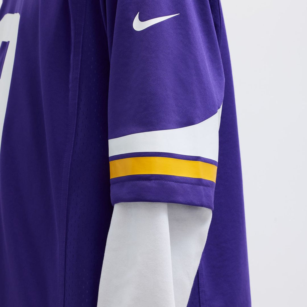 J.J. McCarthy Minnesota Vikings Alternate Game Jersey - White
