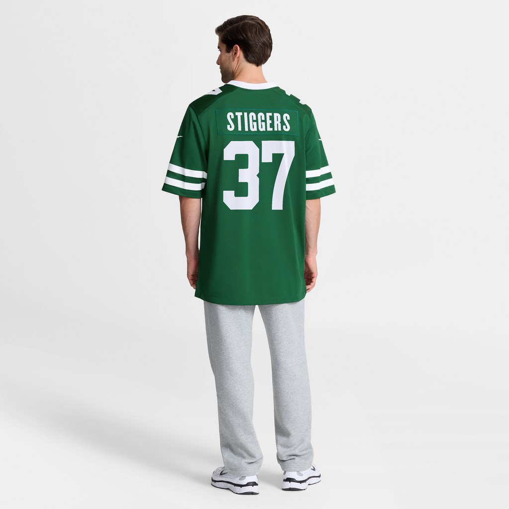 Qwan'tez Stiggers New York Jets Game Jersey - Legacy Green