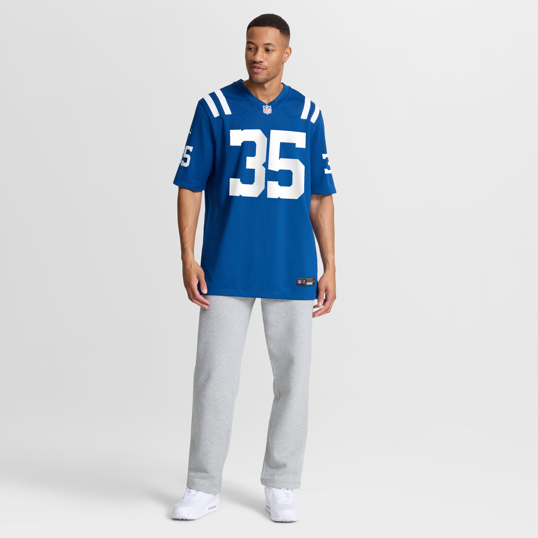 Johnathan Edwards Indianapolis Colts Game Jersey - Royal Blue