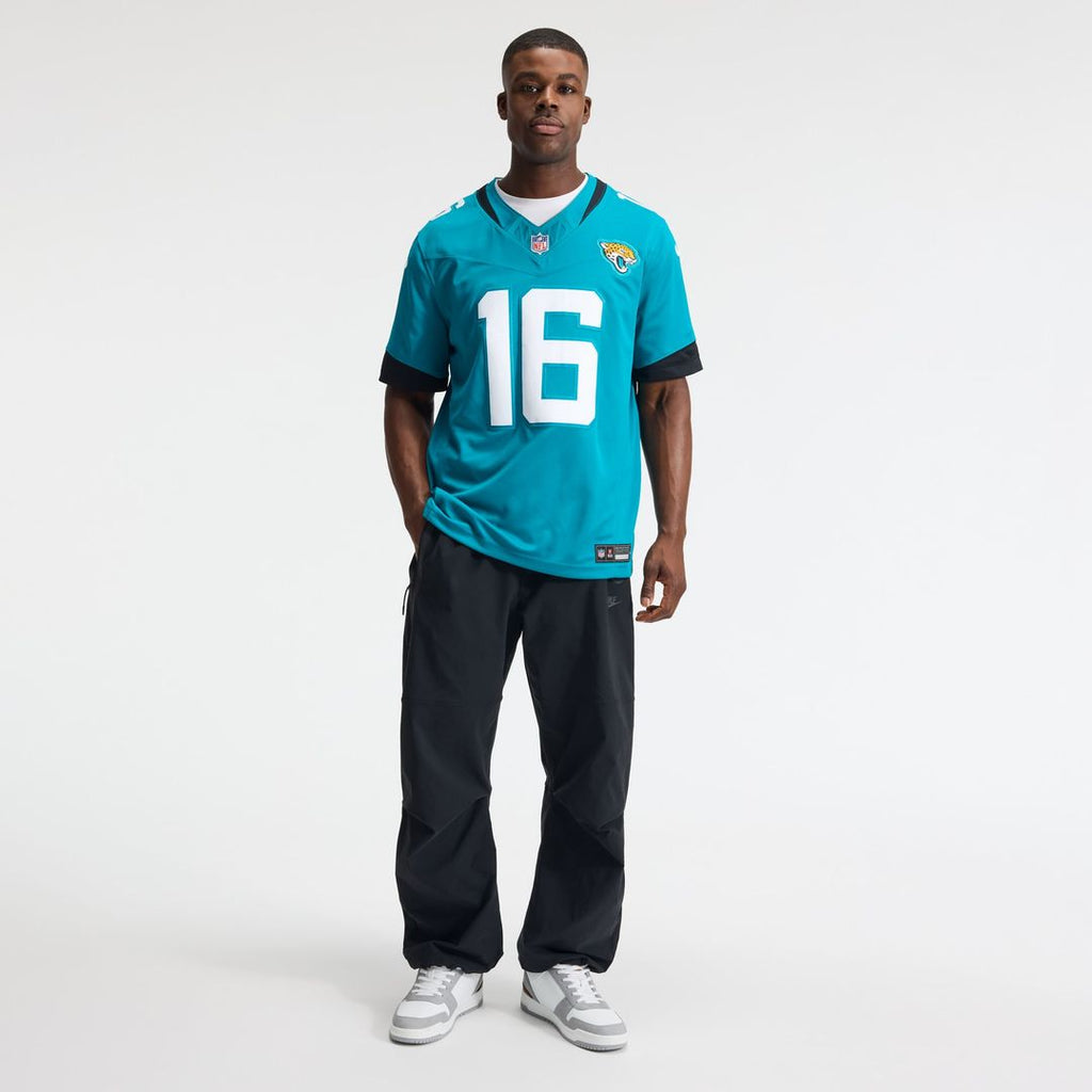 Trevor Lawrence Jacksonville Jaguars Vapor F.U.S.E. Stitched Limited Jersey - Teal