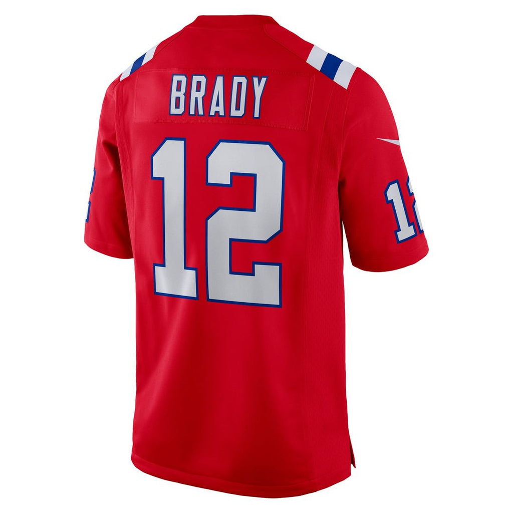 Tom Brady New England Patriots Game Jersey - White