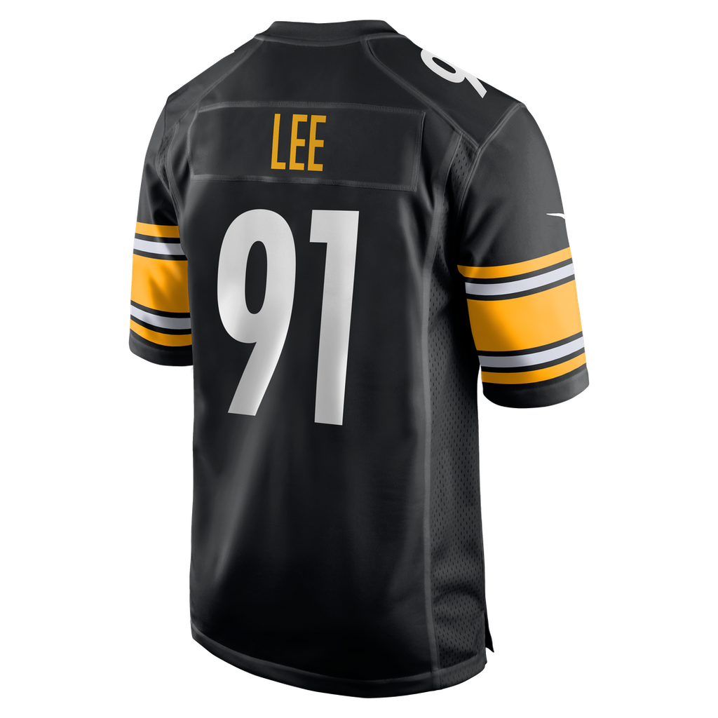 Logan Lee Pittsburgh Steelers Game Jersey - Black