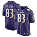LaJohntay Wester Baltimore Ravens Game Jersey - Purple