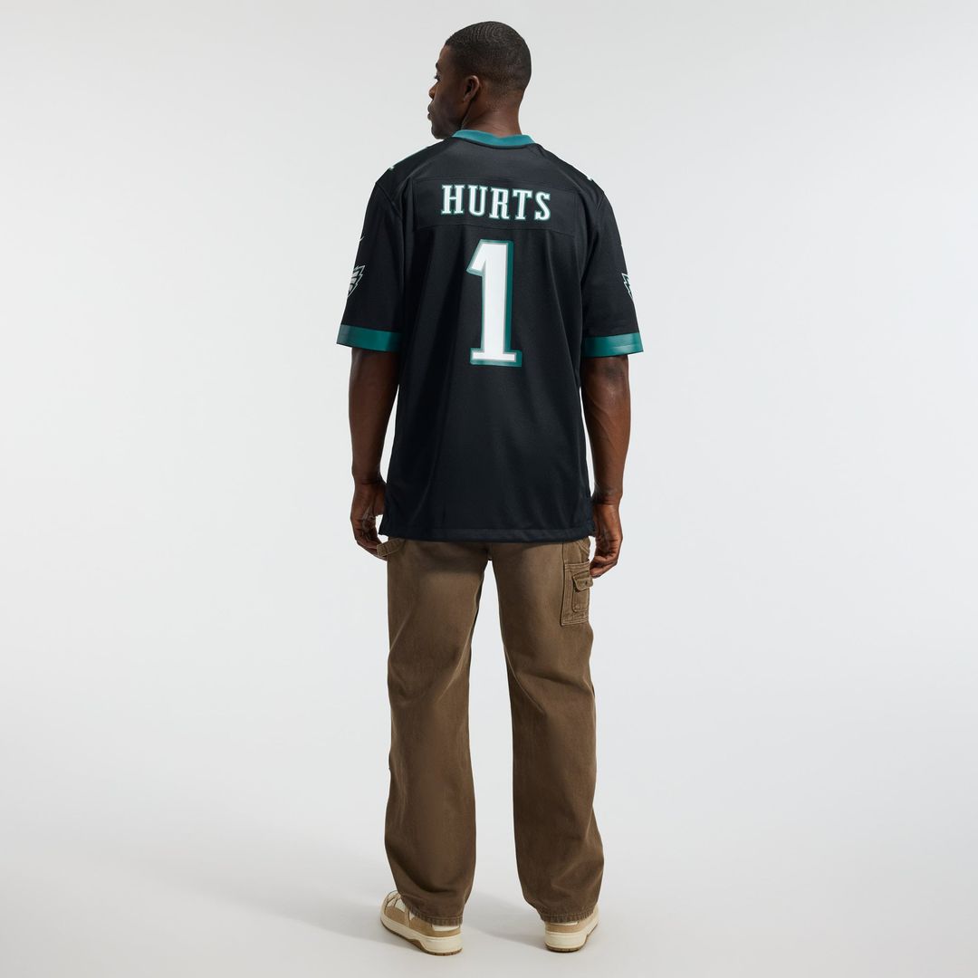 Jalen Hurts Philadelphia Eagles Alternate Game Jersey - Black