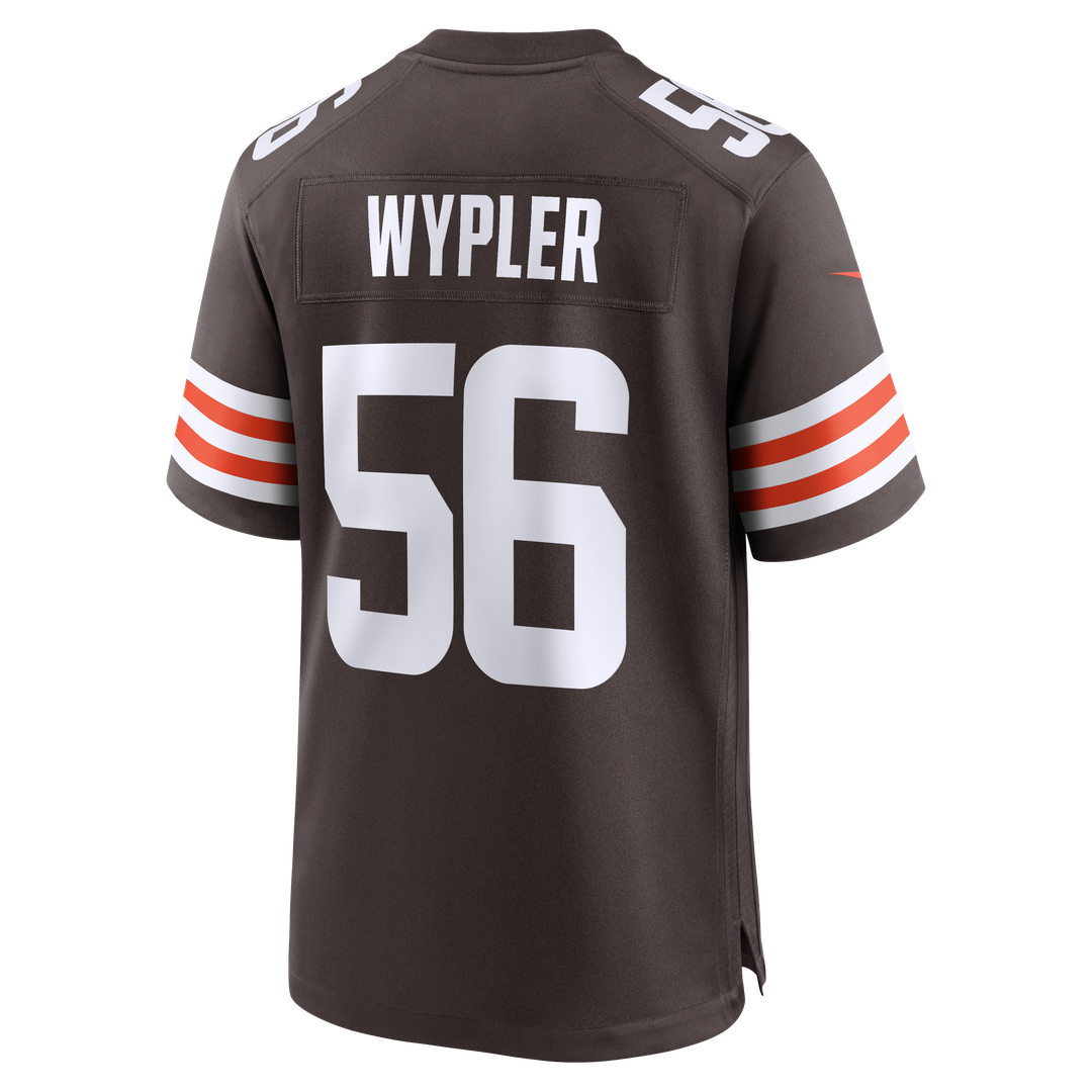 Luke Wypler Cleveland Browns Game Jersey - Brown