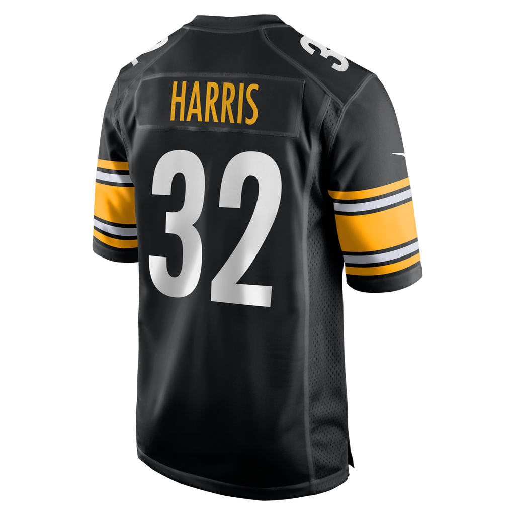 Franco Harris Pittsburgh Steelers Game Jersey - Black