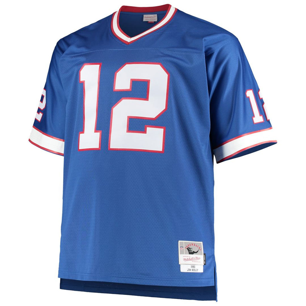 Jim Kelly Buffalo Bills Big & Tall 1990 Replica Jersey - Royal Blue