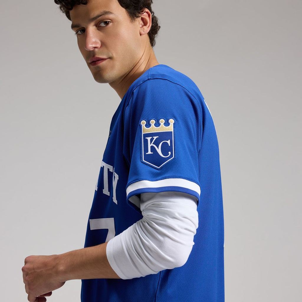 Kansas City Royals Bobby Witt Jr. Nike White Home Elite Player Jersey