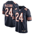 Nick McCloud Chicago Bears Game Jersey - Navy