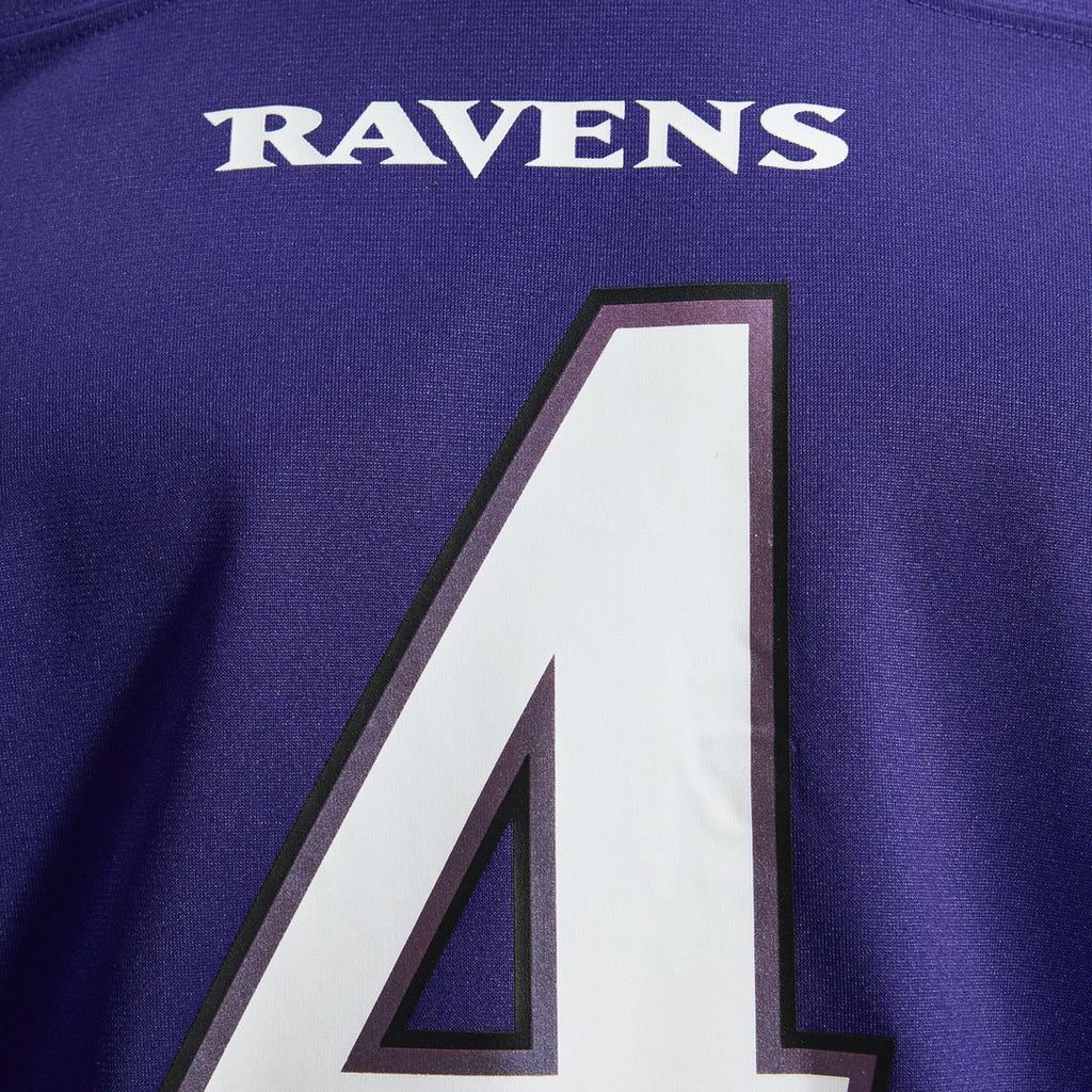 Zay Flowers Baltimore Ravens Game Jersey - Purple