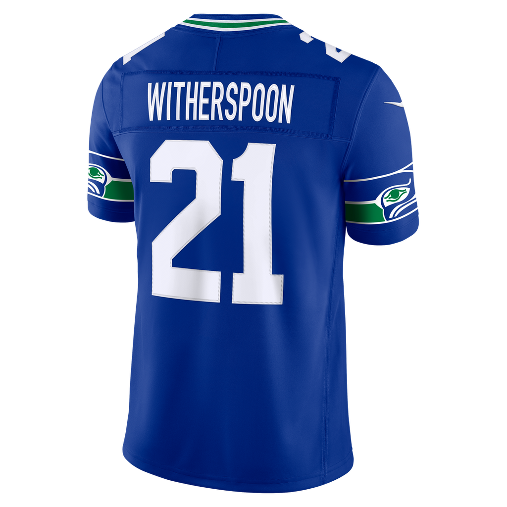 Devon Witherspoon Seattle Seahawks Alternate Vapor F.U.S.E. Stitched Limited Jersey - Royal Blue
