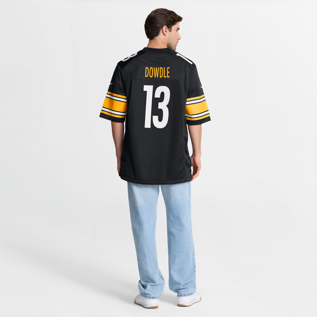 Rico Dowdle Pittsburgh Steelers Game Jersey - Black