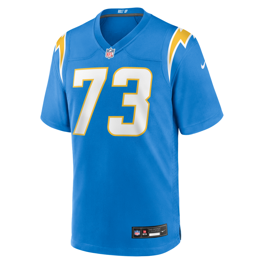 Alex Harkey Los Angeles Chargers Game Jersey - Powder Blue