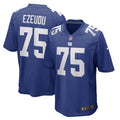 Joshua Ezeudu New York Giants Game Jersey - Royal Blue