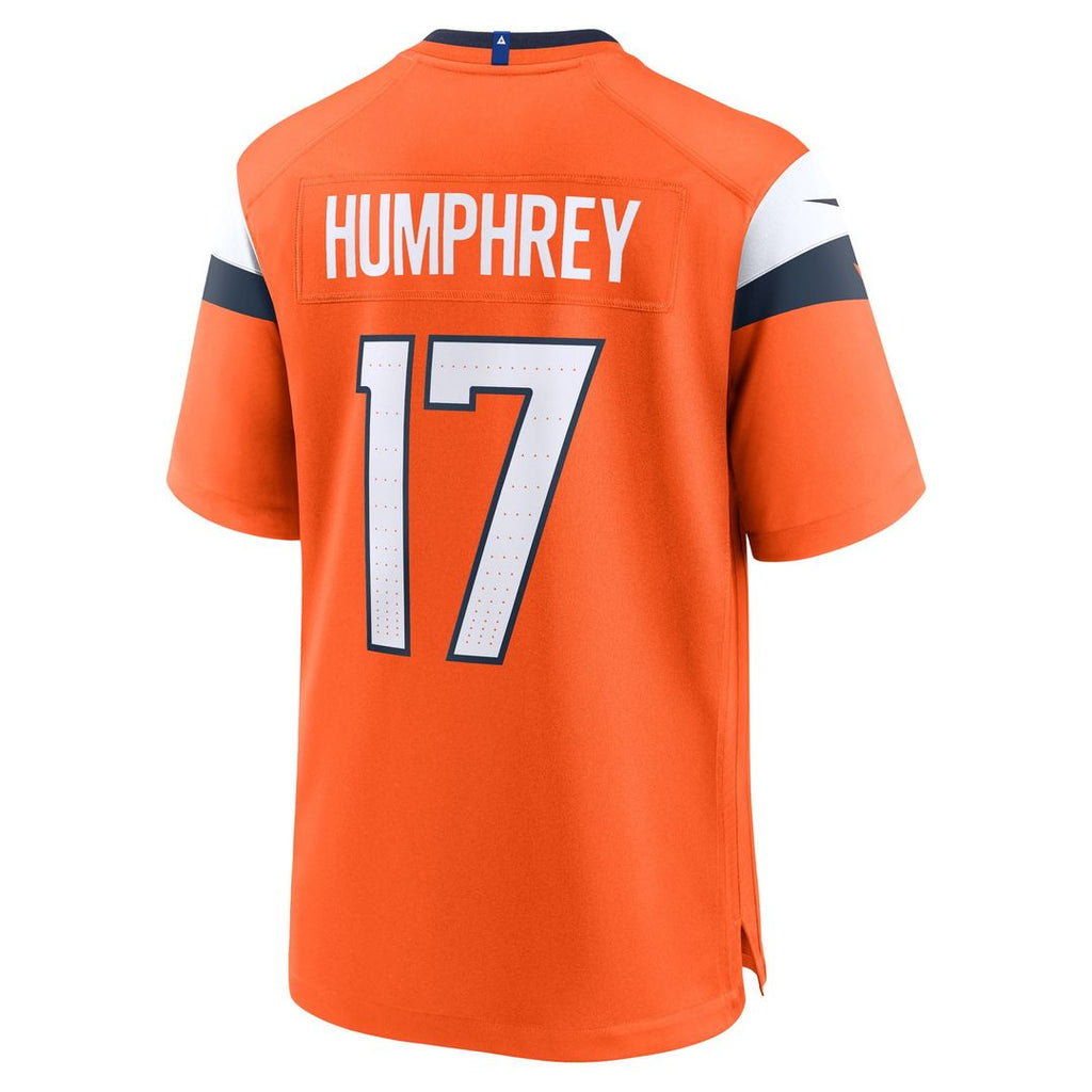 Lil'Jordan Humphrey Denver Broncos Game Jersey - Orange