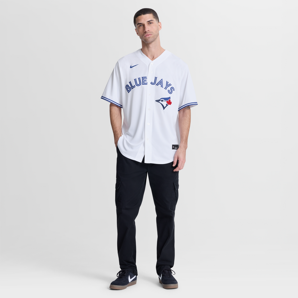 Toronto Blue Jays Addison Barger Nike White Home Replica Jersey