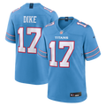 Chimere Dike Tennessee Titans Game Jersey - Light Blue
