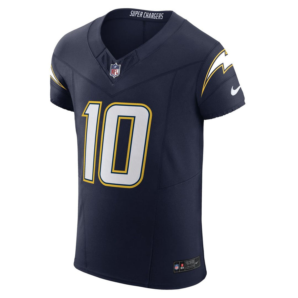 Justin Herbert Los Angeles Chargers Alternate Vapor F.U.S.E. Elite Jersey - Gold