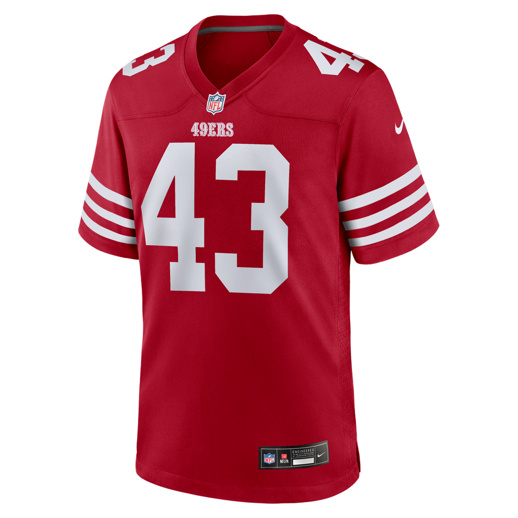 Eric Kendricks San Francisco 49ers Game Jersey - Scarlet